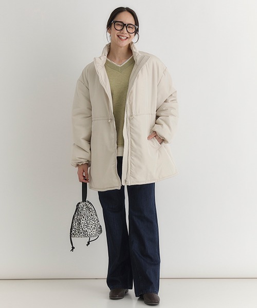 ジャケット・アウター PEONY COAT Right-on（ライトオン） ダウンコート ダウンジャケット 「HONEYSUCKLE