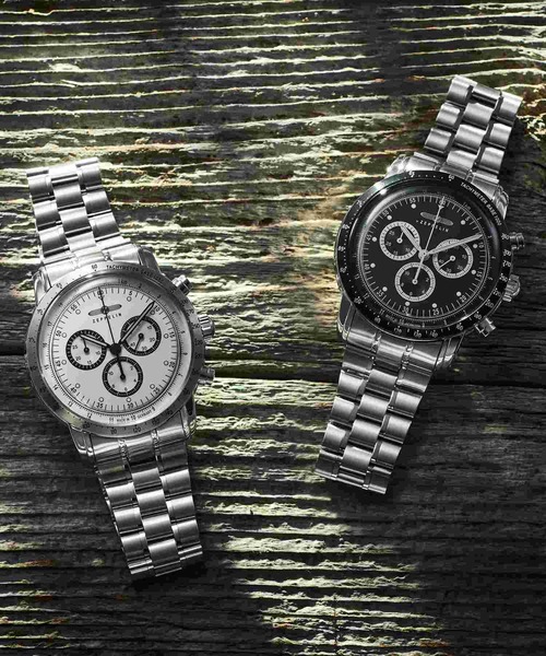 「ZEPPELIN」 アナログ腕時計 FREE アイボリー メンズ_画像7