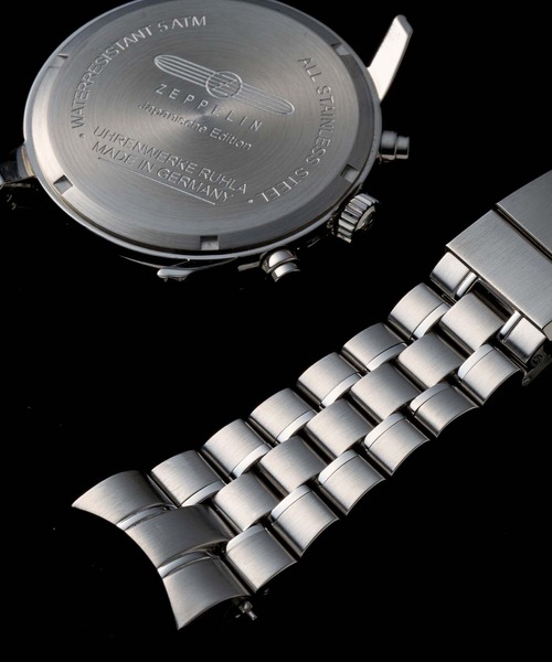 「ZEPPELIN」 アナログ腕時計 FREE アイボリー メンズ_画像8