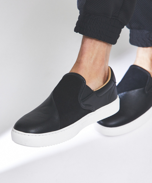 alfredoBANNISTER（アルフレッドバニスター） スリッポン 43 ブラック