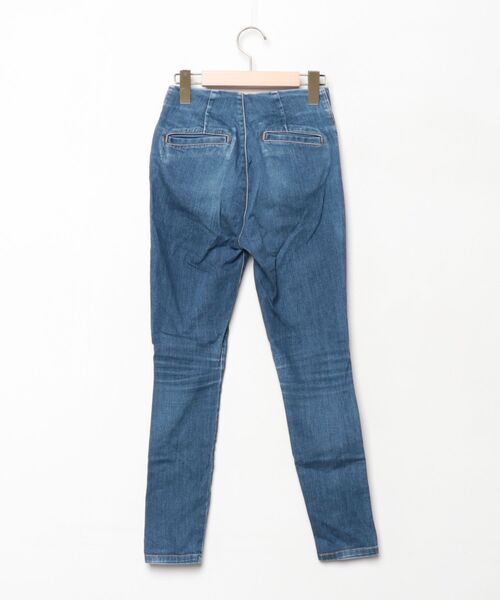「ME COUTURE」 スキニーデニムパンツ 00 ブルー レディース_画像2