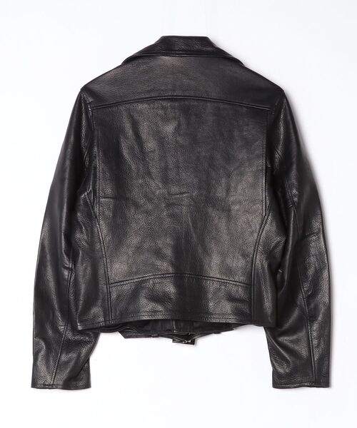 sisii ブラックレザージャケット SINGLE RIDERS(mens)-Black- | SISII
