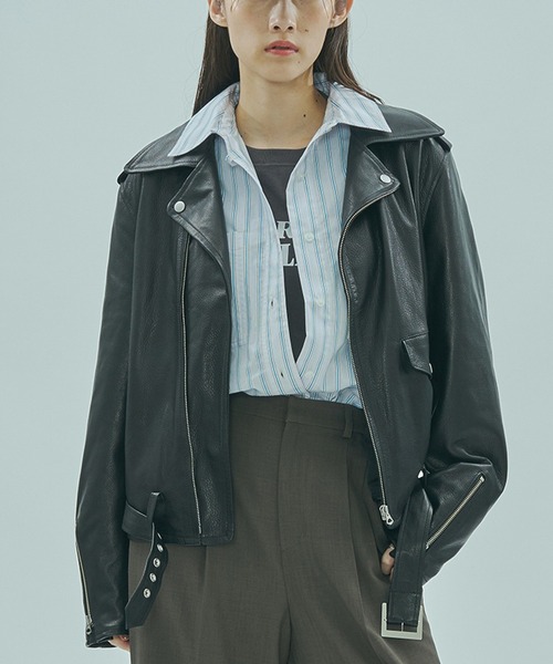 SISII　ライダースジャケット SINGLE RIDERS(mens)-Black- | SISII