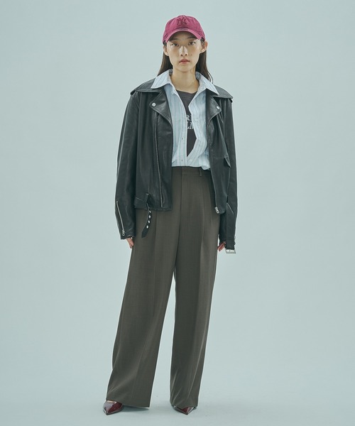 半額　sisii カウレザー シングルライダース M 牛革 日本製レディース 半額 sisii カウレザー シングルライダース M 牛革 日本製レディース