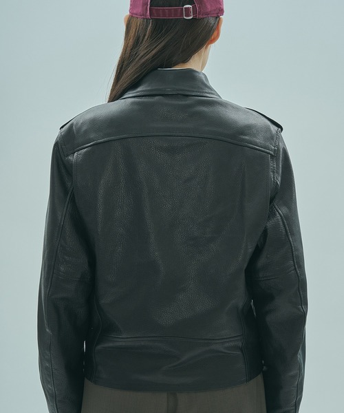 シシ　レザー　ライダース 楽天市場】【40％OFF】sisii シシ シングルライダースウォッシャブル