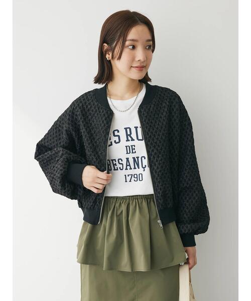 「Sugar spoon」 ブルゾン FREE アイボリー レディース_画像6