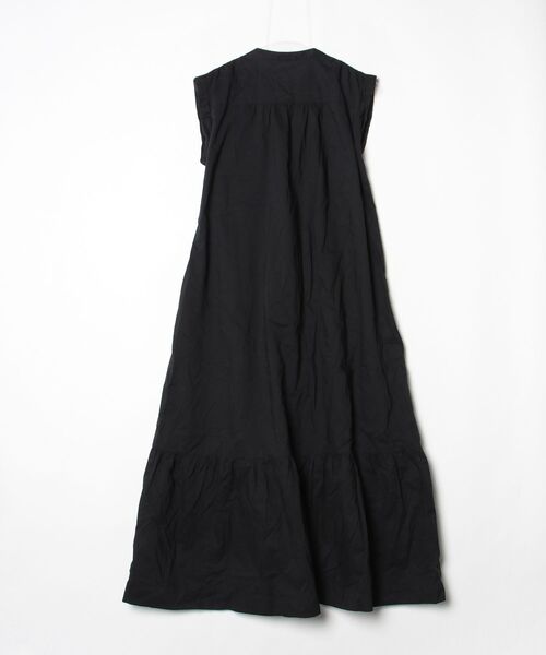 「FURFUR」 刺繍半袖ワンピース ONE SIZE ブラック レディース_画像2