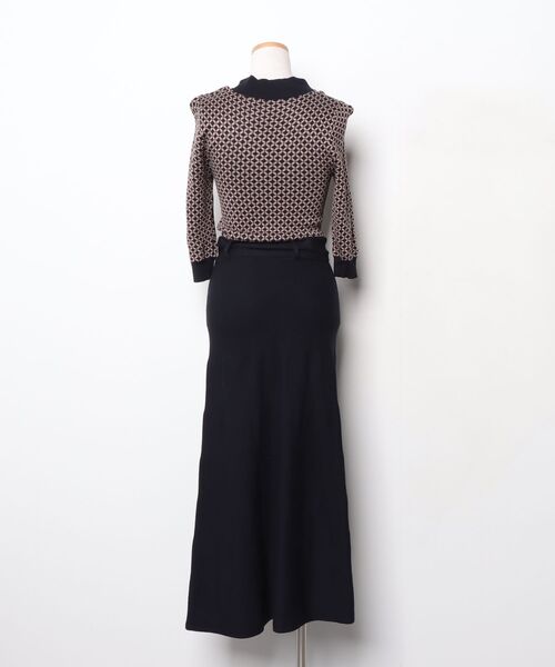 「REDYAZEL」 ニットワンピース S ブラウン レディース_画像2