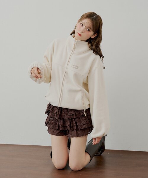 Chico（チコ） パンツ コットンレースティアードショートパンツ