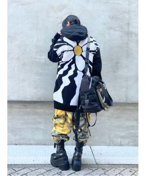 コート　Desigual Mサイズ デシグアル Desigual M. Christian Lacroix ラクロワ ウール クロス