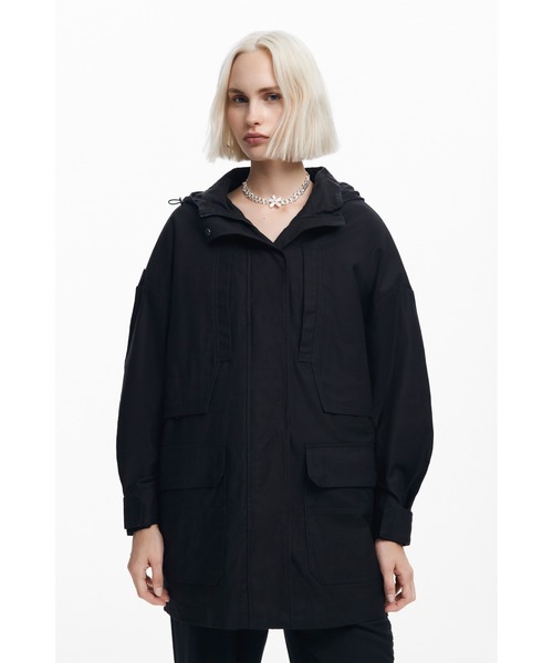 コート　Desigual Mサイズ デシグアル Desigual M. Christian Lacroix ラクロワ ウール クロス