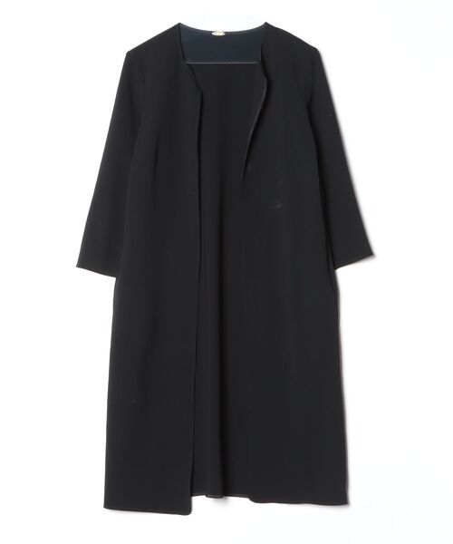 【美品】MUSE de DeuxiemeClasseコート 日本製 MUSE de Deuxieme Classe 「MUSE classe」 ノーカラーコート