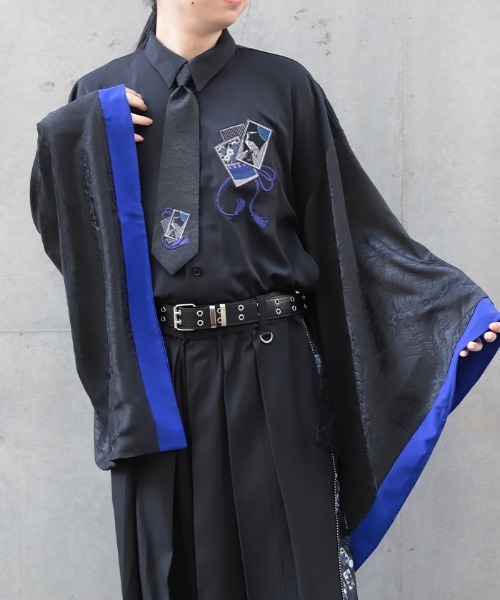 REZEN（リゼン） マフラー 花札刺繍ネクタイ メンズ : ZOZOTOWN Yahoo