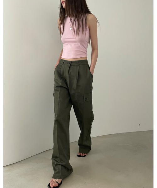 「Didot.showroom」 カーゴパンツ S ネイビー レディース_画像7