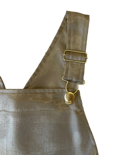 「TEVALT」 サロペットスカート 38 ネイビー レディース_画像3