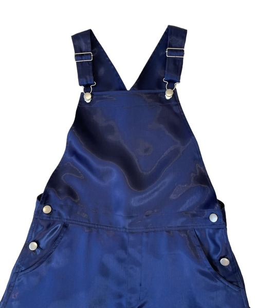 「TEVALT」 サロペットスカート 38 ネイビー レディース_画像6