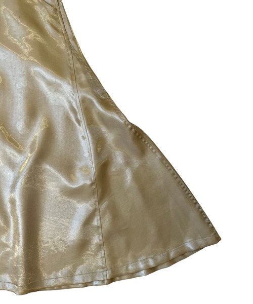 「TEVALT」 サロペットスカート 38 ネイビー レディース_画像9