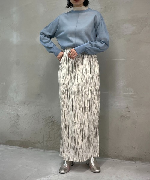 「&g'aime」 長袖ニット FREE ベージュ レディース_画像3