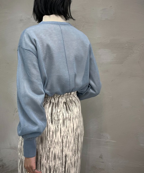 「&g'aime」 長袖ニット FREE ベージュ レディース_画像5