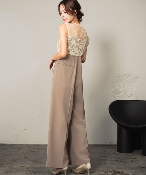 【新品未使用】GIRL パンツドレス GIRL DRESS FOR NOW パンツドレス 「2026春新作」アシンメトリーリボン