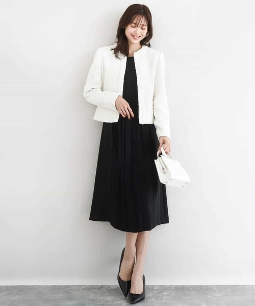 MK MICHEL KLEIN（エムケー ミッシェルクラン） ジャケット ノーカラー