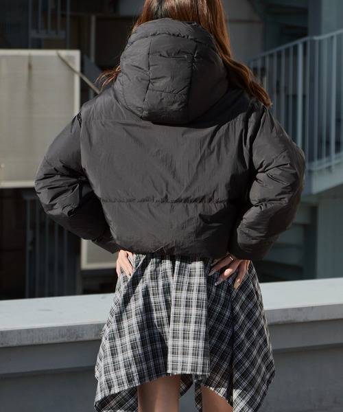 Chick ダウンコート ダウンジャケット 「フード取り外し可能2WAY