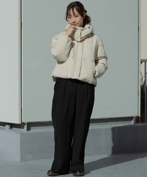 Chick ダウンコート ダウンジャケット 「フード取り外し可能2WAY