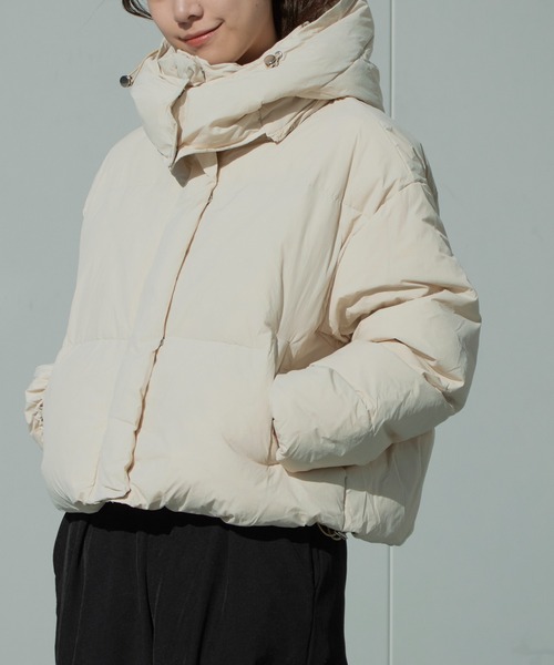 Chick ダウンコート ダウンジャケット 「フード取り外し可能2WAY