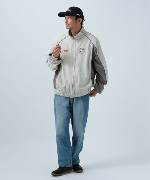 umbro（アンブロ） ナイロンブルゾン LARGE ライトグレー メンズ