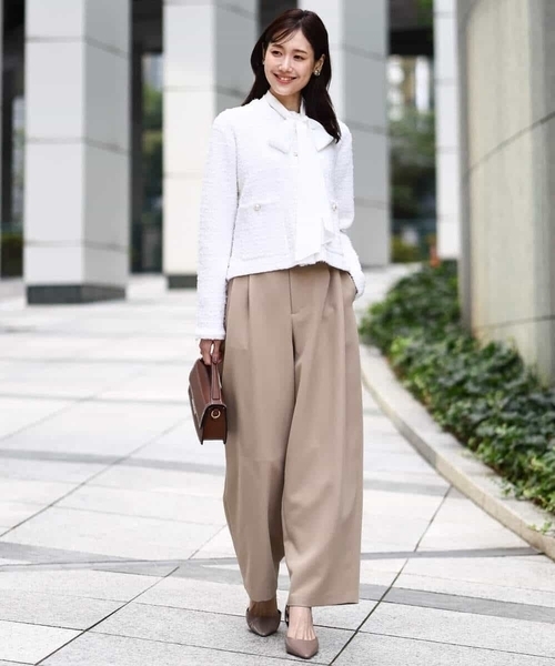 【未使用美品】ミラノリブショートジャケット 9号 黒 手洗い可 通勤 冠婚 index（インデックス） ジャケット ノーカラージャケット 「通勤