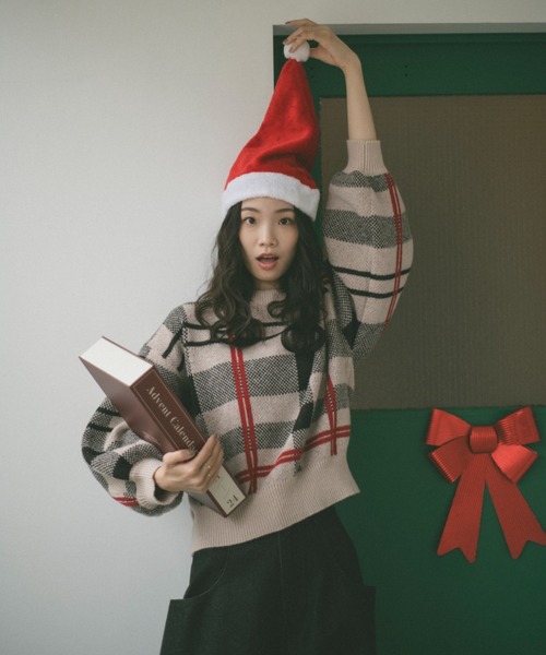 「VANNIE U」 長袖ニット FREE ベージュ レディース_画像7