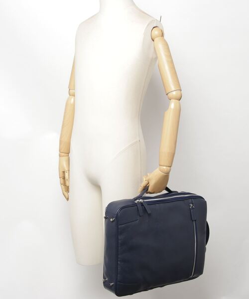 「GUIONNET」 2WAYバッグ ONE SIZE ダークブラウン メンズ_画像6