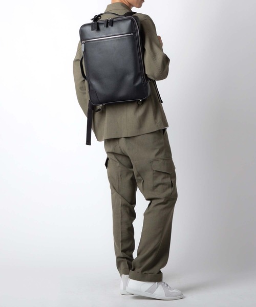 「GUIONNET」 2WAYバッグ ONE SIZE ダークブラウン メンズ_画像9