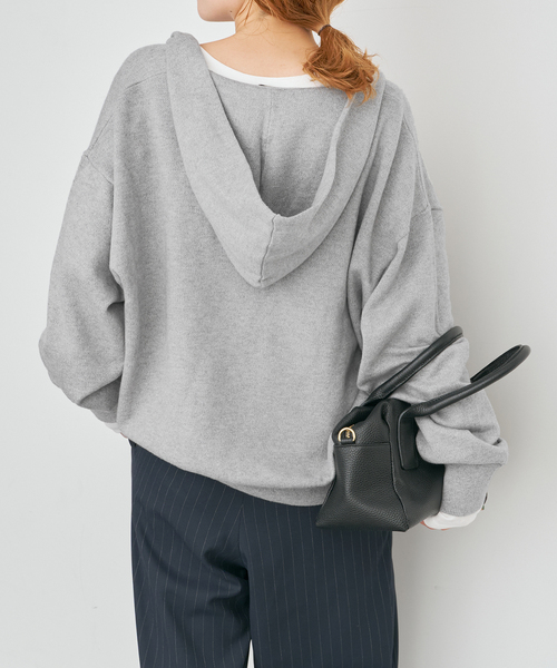 スピックアンドスパン　完売　コットンカシミヤワッフルプルオーバー 楽天市場】【SALE／50%OFF】コットンカシミアワッフルプルオーバー