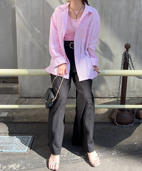 「SHENERY」 パンツ 36 ベージュ レディース_画像6