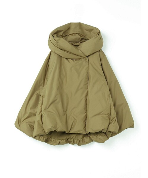mizuiroind（ミズイロインド） コート アウター フード付きショート