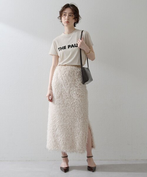 「THE PAUSE」 タイトスカート FREE ブラウン レディース_画像7