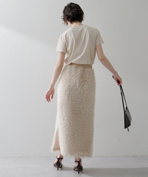 「THE PAUSE」 タイトスカート FREE ブラウン レディース_画像8