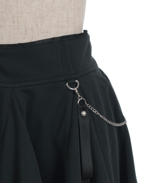 axes femme（アクシーズ ファム） スカート チェーンリボン付イレヘム