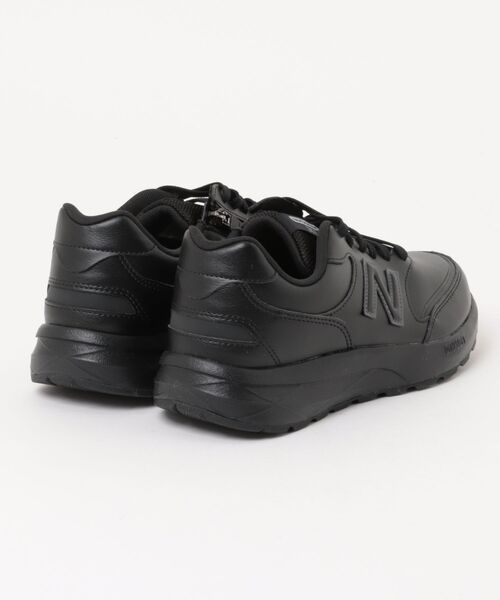 「New Balance」 ローカットスニーカー 26.5cm ブラック メンズ_画像2