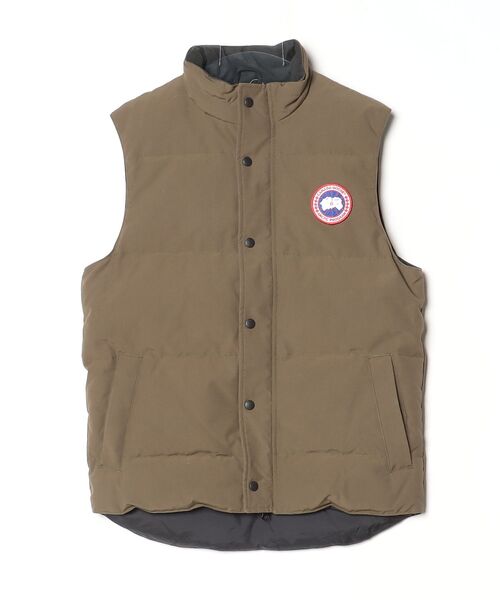 CANADA GOOSE（カナダグース） ダウンベスト M グリーン メンズ