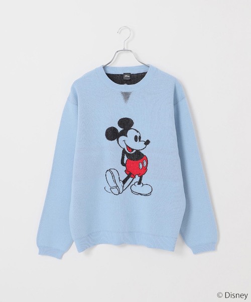 B.C STOCK（ベーセーストック） セーター ニット MICKEY/ミッキー