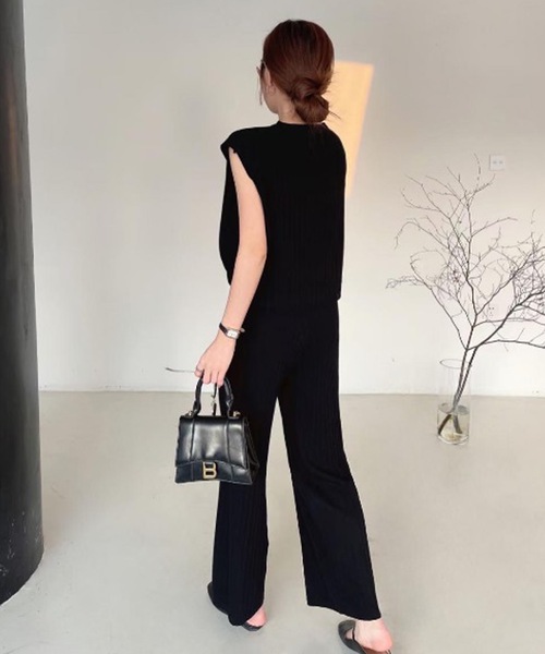 「LUGG NAGG」 セットアップ M モカ レディース_画像5