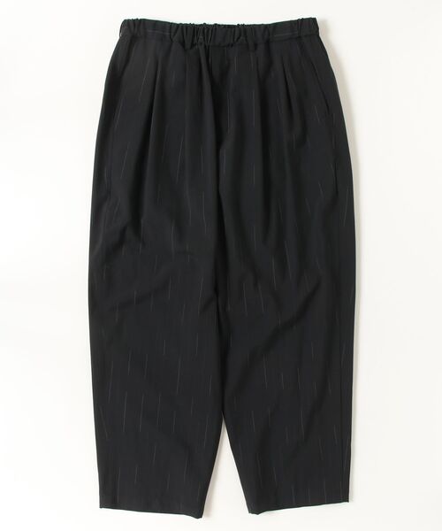 スラックス 「YOKO SAKAMOTO」DOUBLE PLEATED EASY PANTS メンズ レディース