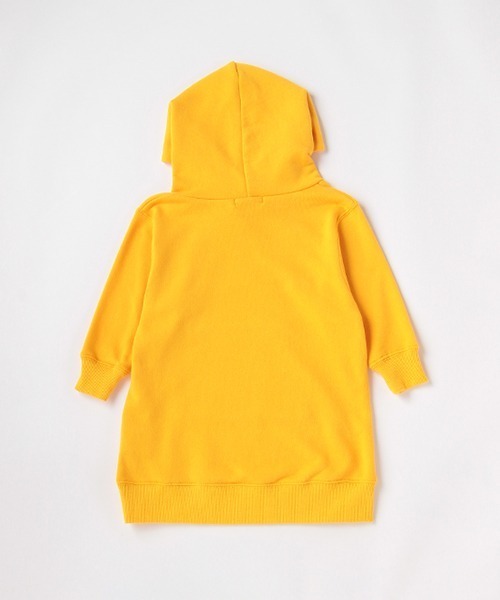 「X-girl Stages」 「KIDS」長袖ワンピース 130cm レッド キッズ_画像7