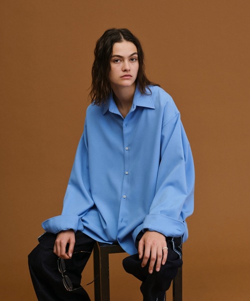 soerte 長袖シャツ 3 ブルー メンズ : ZOZOTOWN Yahoo!店 - 通販