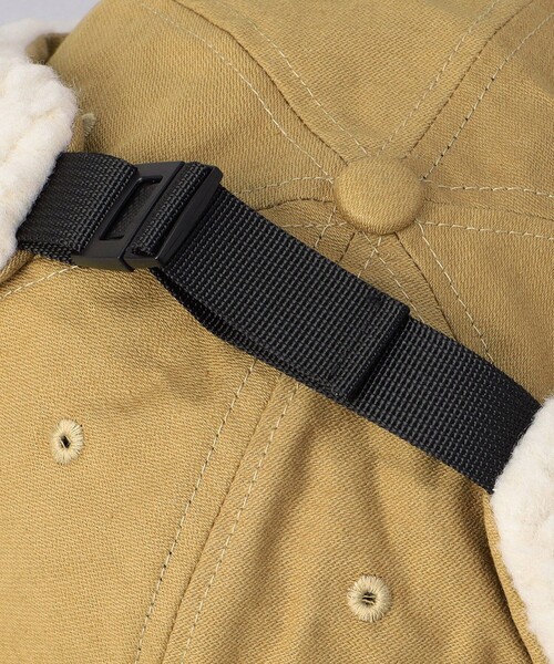 「POLeR」 キャップ ONE SIZE オリーブ メンズ_画像4