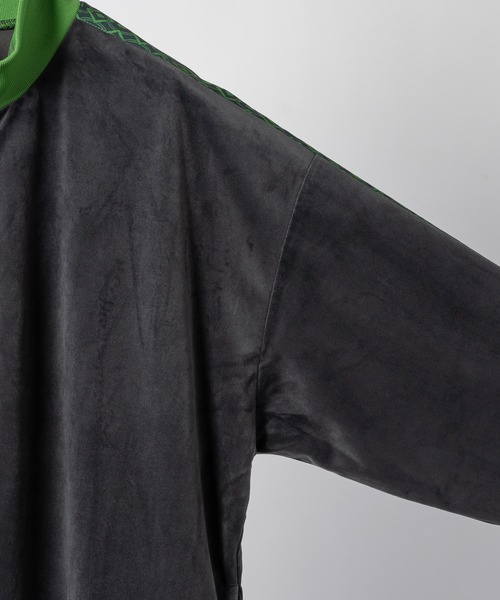 「soerte」 ジャージブルゾン 2 グレー メンズ_画像8