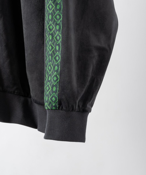 「soerte」 ジャージブルゾン 2 グレー メンズ_画像9