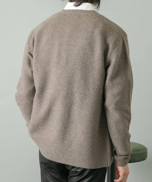 「URBAN RESEARCH ROSSO MEN」 ニットカーディガン SMALL ブラック メンズ_画像4